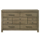 Colton Antique White Oak Dresser - Ornate Home