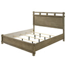 Colton Antique White Oak Eastern King Bed - Ornate Home