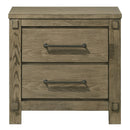 Colton Antique White Oak Nightstand - Ornate Home