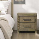 Colton Antique White Oak Nightstand - Ornate Home