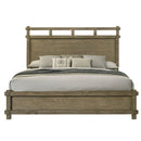 Colton Antique White Oak Queen Bed - Ornate Home