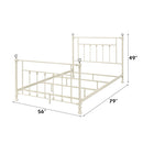 Comet White Full Bed - Ornate Home