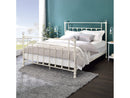 Comet White Full Bed - Ornate Home