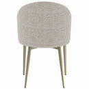 Cora Champange Side Chair (Set of 2) - Ornate Home