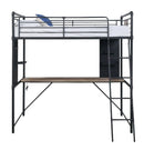 Cordelia Twin Loft Bed W/Desk - Ornate Home