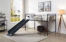Cordelia Twin Loft Bed W/Slide - Ornate Home