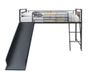 Cordelia Twin Loft Bed W/Slide - Ornate Home