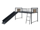 Cordelia Twin Loft Bed W/Slide - Ornate Home