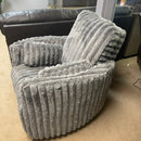 Cordoba Pewter Swivel Manual Recliner - Ornate Home