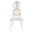 Cyrene Beige/Antique White Side Chair (Set of 2) - Ornate Home
