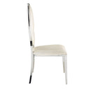 Cyrene Beige/Antique White Side Chair (Set of 2) - Ornate Home