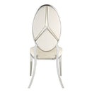 Cyrene Beige/Antique White Side Chair (Set of 2) - Ornate Home