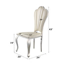 Cyrene Beige Side Chair (Set of 2) - Ornate Home