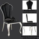 Cyrene Black Side Chair (Set of 2) - Ornate Home