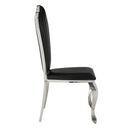 Cyrene Black Side Chair (Set of 2) - Ornate Home
