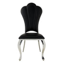 Cyrene Black Side Chair (Set of 2) - Ornate Home