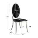 Cyrene Black Side Chair (Set of 2) - Ornate Home