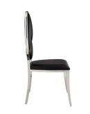 Cyrene Black Side Chair (Set of 2) - Ornate Home