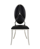 Cyrene Black Side Chair (Set of 2) - Ornate Home