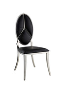 Cyrene Black Side Chair (Set of 2) - Ornate Home