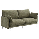 Dalton Green Sofa w/2 Pillows - Ornate Home