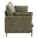 Dalton Green Sofa w/2 Pillows - Ornate Home