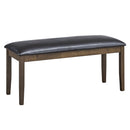 Damica Brown/Walnut Bench - Ornate Home
