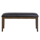 Damica Brown/Walnut Bench - Ornate Home