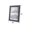 Dante Gray Accent Floor Mirror - Ornate Home