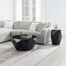 Dara Black Coffee Table - Ornate Home