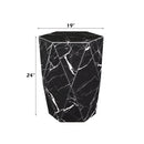Dara Black End Table - Ornate Home
