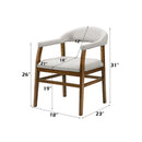 Darcy Dark Walnut Side Chair (Set of 2) - Ornate Home