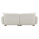 Darius Beige Boucle Sofa w/2 Pillows - Ornate Home