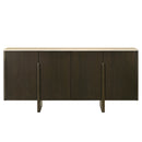 Davita Ceramic Top/Walnut Server - Ornate Home