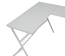 Dazenus White Composite Wood Computer Desk - Ornate Home