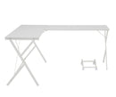 Dazenus White Composite Wood Computer Desk - Ornate Home