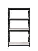 Decmus Natural/Black Bookshelf (60" H) - Ornate Home