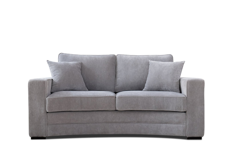 DelMar Gray Living Room Set / 3pc - Ornate Home
