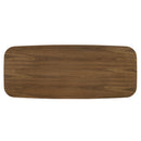 Delmon Dark Walnut Dining Table - Ornate Home