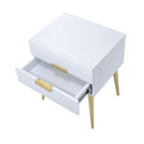 Denvor White End Table - Ornate Home