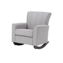 Denzell Gray Rocking Chair - Ornate Home