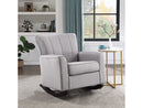 Denzell Gray Rocking Chair - Ornate Home