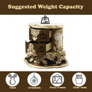 Desiderius Antique Gold Nightstand - Ornate Home