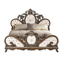 Devany Cherry Queen Bed - Ornate Home