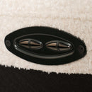 Divani Casa Conrad Modern Beige Fabric Sectional w/ 3 Power Recliners - Ornate Home