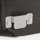 Divani Casa Conrad Modern Beige Fabric Sectional w/ 3 Power Recliners - Ornate Home