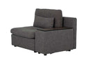 Divani Casa Paseo Charcoal Modular Sectional / 5pc - Ornate Home