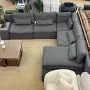 Divani Casa Paseo Charcoal Modular Sectional / 5pc - Ornate Home