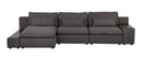 Divani Casa Paseo Charcoal Modular Sectional Sofa w/ Console  Create your own Style - Ornate Home