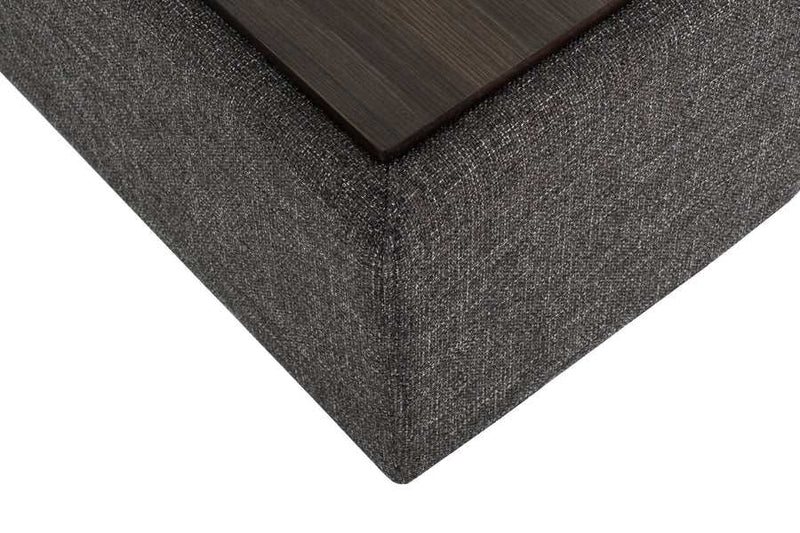 Divani Casa Paseo Charcoal Modular Sectional Sofa w/ Console  Create your own Style - Ornate Home
